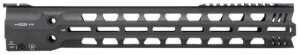 Strike Industries GRIDLOK-416-FD-16 GridLok Full Duty With Quick Detach System 16"L 1.57"D M-LOK Black Aluminum for HK 416, HK MR556, M27 IAR