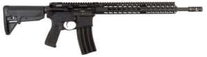 BCM 653790 RECCE-16 KMR-A 300 Blackout 16" 30+1 Black Hard Coat Anodized, Manganese Phosphate, 6 Position Stock,  Bravo Mod 3 Grip