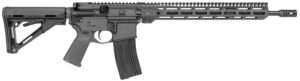 Midwest Industries MIFN16CRM14 Lightweight 223 Wylde 16" 30+1 Black Hard Coat Anodized Rec with 14" M-Lok Black 6 Position Magpul CTR Stock Black Magpul MOE Grip Right Hand