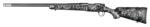 Christensen Arms 8010618400 Ridgeline FFT 300 PRC 3+1 22" Carbon Fiber/Threaded Barrel, Stainless Steel, Black with Gray Accents Stock, Left Hand