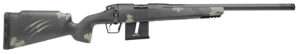 Fierce Firearms FRR17HMR18BF Carbon Razor 17 HMR Black Cerakote Forest Camo