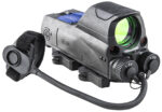 Meprolight USA 0687703 MOR PRO  Black 1 x 30 mm 2.2 MOA Dot/Bullseye Reticle Red & IR Laser