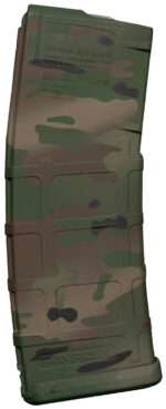 Weapon Works 228055 PMAG GEN M2 MOE 30rd Fits AR/M4 Multi-Cam Woodland Polymer