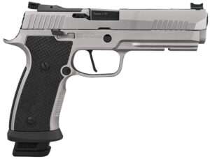 Sig Sauer 320SXG59STAS10 P320 Full Size Frame 9mm Luger 10+1 5" Optic Ready Stainless Steel Slide Black LOK Grip