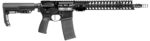 Patriot Ordnance Factory 02048 Minuteman  300 Blackout 30+1 13.75" Black Nitride Barrel/ Black Aluminum Receiver Picatinny Rail