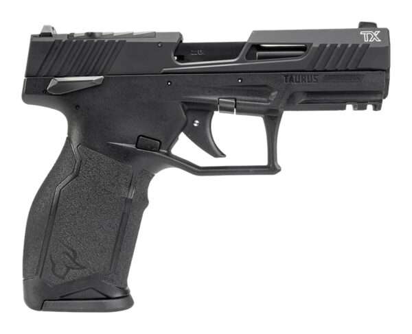 Taurus 1-2TX22P341-15 TX22 T.O.R.O. 22 LR 15+1 4.10" Matte Black Steel Barrel, Black Hard Coat Anodized Optic Ready/Serrated Slide, Black Polymer Frame w/Picatinny Rail, Textured Grip