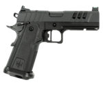 MAC 12500014 9 DS 9mm Luger 17+1 4.25" Black QPQ Bull Barrel, QPQ Tenifer Cerakote Optic Cut/Serrated Steel Slide, QPQ Tenifer Cerakote Steel Frame w/Accessory Rail & Beavertail, RMR Footprint