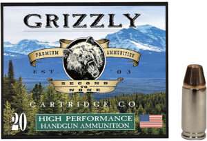Grizzly Ammo GC9+P+CM8 9mm+P 147gr Full Metal Jacket Flat Point 20 Per Box/10 Case