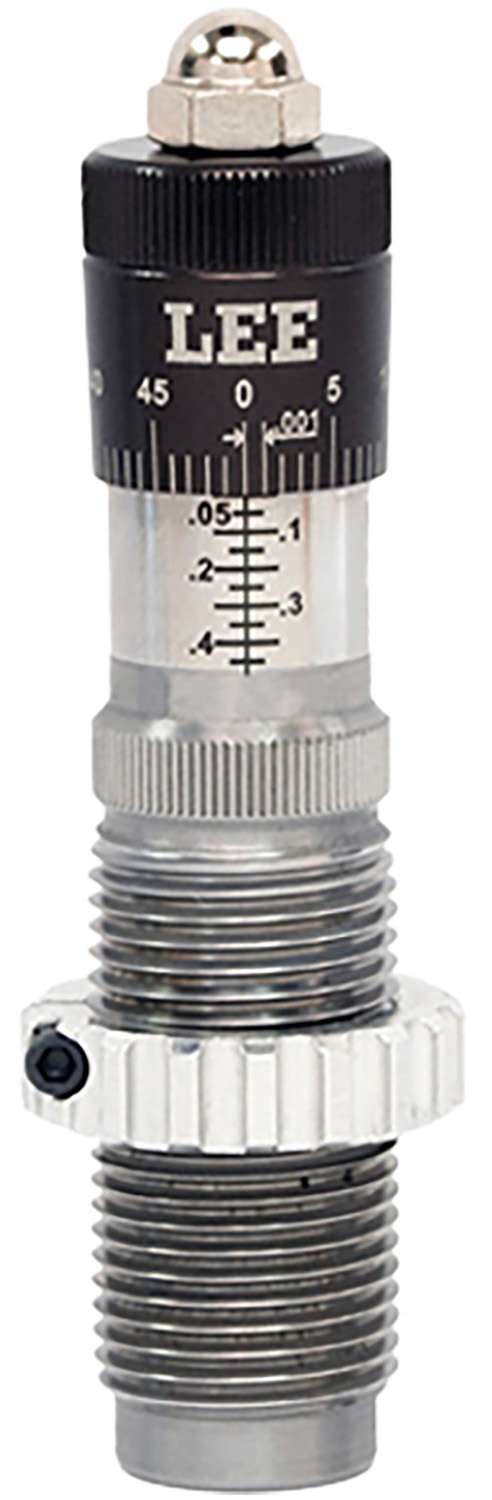 Lee Precision 92223 Micrometer Bullet Seating Die Black/Clear 6.5 Creedmoor Rifle Firearm