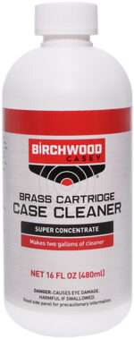 Birchwood Casey 33845 Brass Cartridge Case Cleaner 16 oz. Bottle