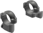 Leupold 52306 Ringmounts  Matte Black  Ruger No. 1 /77/22 1" Extended Medium