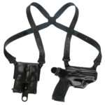 Galco MC248B Miami Classic Shoulder System Size Fits Chest Up To 56" Leather For Sig P220/P226/Browning BDA Right Hand *Worn