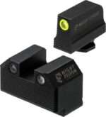NIGHT FISION TRIT STEALTH YLLW - FRONT/SQUARE SET FOR GLOCK