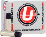 UNDERWOOD 9MM MAKAROV 115GR - FLAT NOSE 20RD 10BX/CS
