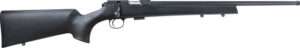 CZ 457 AMERICAN 22WMR 20.5" - THREADED BBL. BLACK BLACK STK