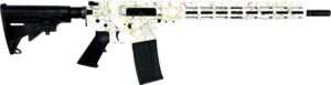 GLFA AR15 SPLATTER 223 WYLDE - 16" NIT BBL WHITE