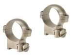 Leupold 2-Piece Solid Steel Ringmounts - Sako 1" Medium Silver