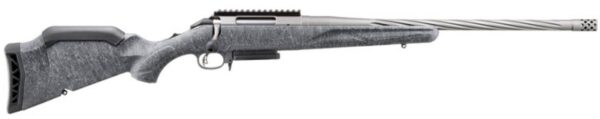 RUGER AMERICAN G2 6.5CM RFL 20" SPIRAL FLUTED BBL, GRY SPLTTR STOCK, 3RD
