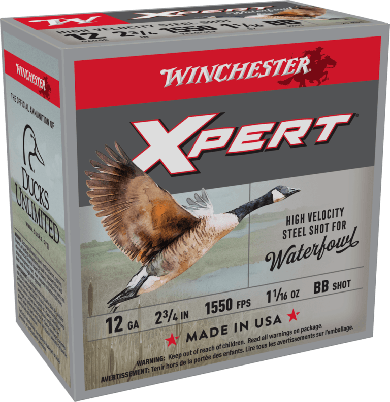 WINCHESTER 12 GA 2-3/4" BB XPERT HV STEEL WTFWL 1-1/16 OZ 25 RD/BX 10 BX/CS