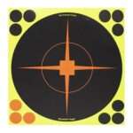 SHOOT-N-C 8'' BULLSEYE TARGET WITH RESEALABLE PACK 25PK