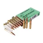 300 AAC BLACKOUT 200GR SUBSONIC FMJ 20/BOX