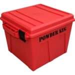 PK-12 POWDER KEG 19''X15.7''X13.4'' CONTAINER POLYPROPYLENE RED