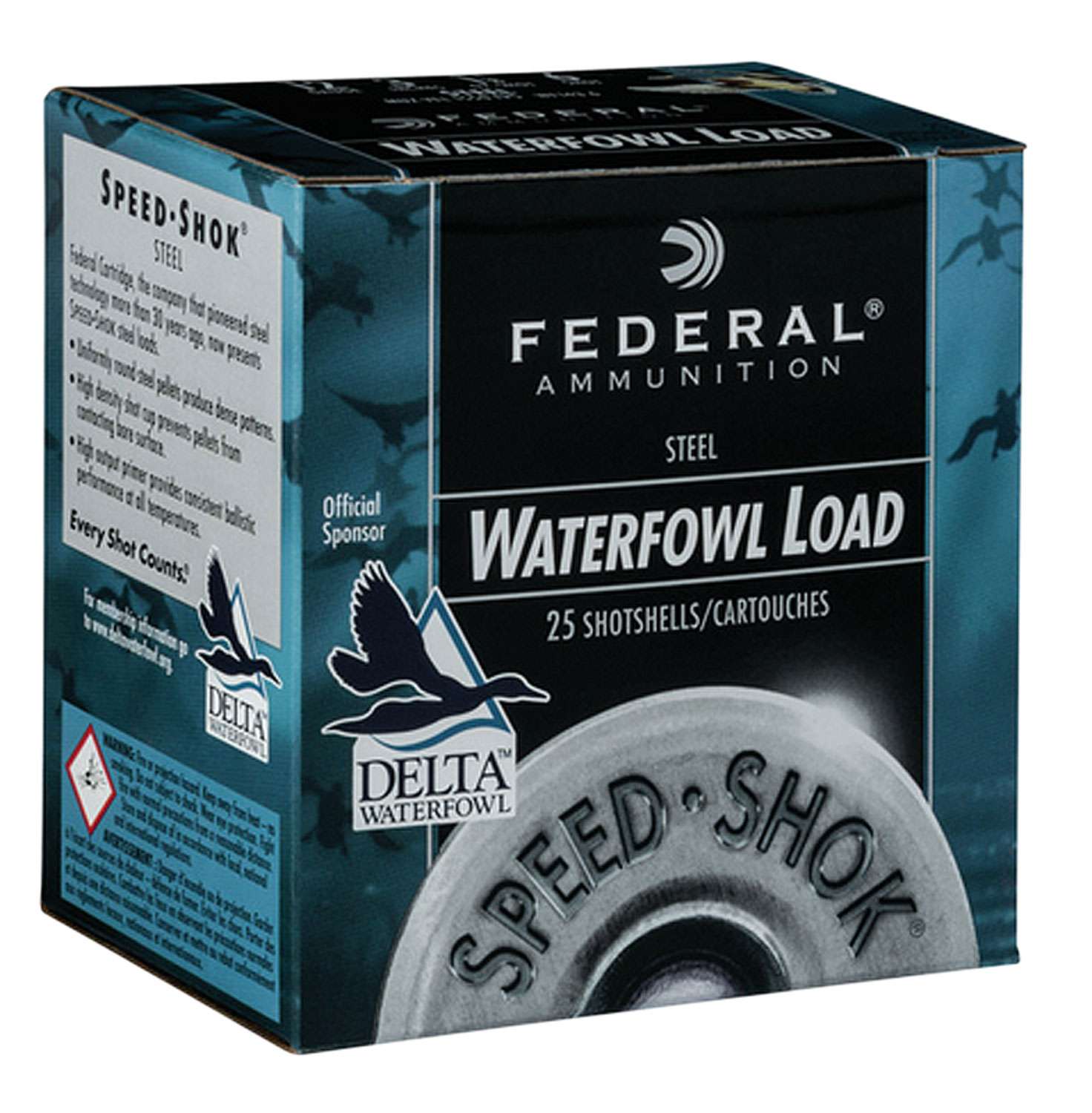 Federal WF1452 Speed-Shok 12Gauge 2.75" 1 1/8oz 2Shot 25 Per Box/10 Case 1 Federal WF1452 Speed-Shok 12Gauge 2.75" 1 1/8oz 2Shot 25 Per Box/10 Case