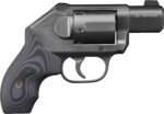 Kimber Mfg, Inc 3400012CA K6S DC *CA Compliant DAO 357 Mag 6 Shot 2" Brushed Black DLC Stainless Steel Barrel & Cylinder, Black DLC Brushed Stainless Steel Frame, G10 Grip, Concealed Hammer