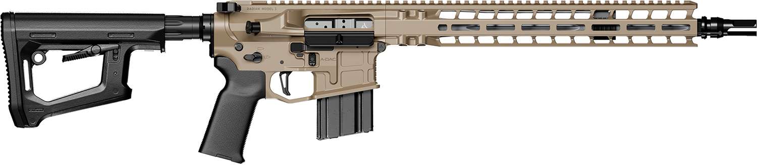Radian Weapons Model 1 6mm ARC 14.5 Inch Semi-Auto Rifle 1 RADN R0849 MODEL 1 6MM ARC RFL 14.5 20R FDE