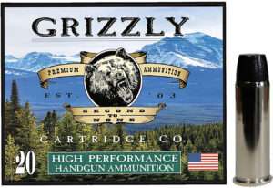 Grizzly Ammo GC44M16 44Mag 300gr Wide Flat Nose Gas Check 20 Per Box/10 Case