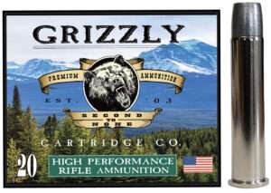 Grizzly Ammo GC45/70+P5 45-70Gov+P 405gr Wide Long Nose Gas Check 20 Per Box/10 Case