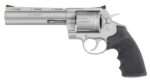 Colt Mfg ANACONDASM6RTS Anaconda  44 Mag 6rd Shot 6" Matte Stainless Vent Rib Barrel, Cylinder & Frame, Black Grip