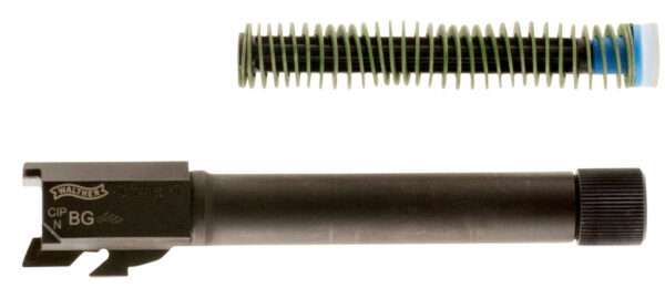 Walther Arms 281329710 PPQ  9mm Luger 4.60" Threaded Black Polygonal Rifled Steel