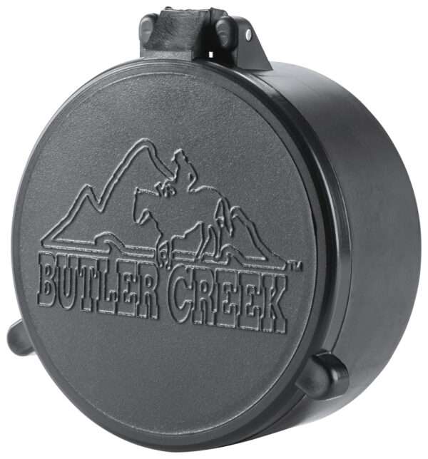 Butler Creek 30020 Flip-Open Objective Scope Cover 31mm Obj. Size 02 Black Polymer