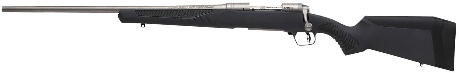 Savage 110 Storm 223 Remington Left Hand Bolt Action Rifle 1 Savage Arms 57085 110 Storm Full Size 223 Rem 4+1 22" Matte Button-Rifled Barrel, Matte Drilled & Tapped Stainless Steel Receiver, AccuStock Matte Gray Synthetic Stock, Left Hand