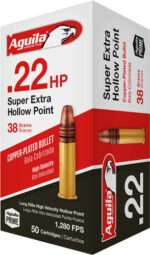 AGUILA HIGH-VEL 22LR 38GR HP - 2000RD CASE LOT