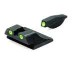 Meprolight Fixed Night Sight Ruger SR9/SR9C Green Front & Green Rear