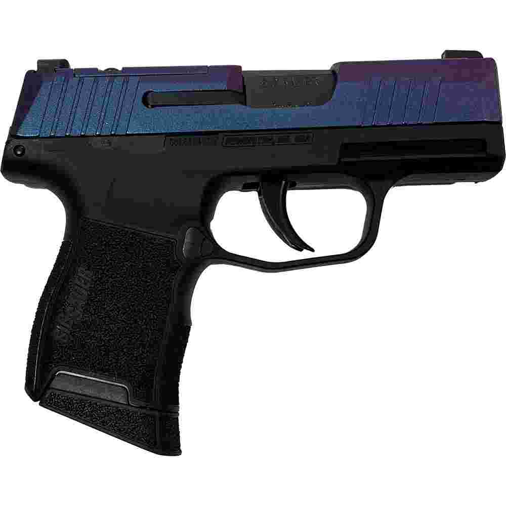 Sig Sauer "Mongoose Purple" P365 Optic Ready Handgun 9mm Luger 10rd Magazines(2) 3.1" Barrel X-RAY 3 Sights 1 Sig Sauer "Mongoose Purple" P365 Optic Ready Handgun 9mm Luger 10rd Magazines(2) 3.1" Barrel X-RAY 3 Sights