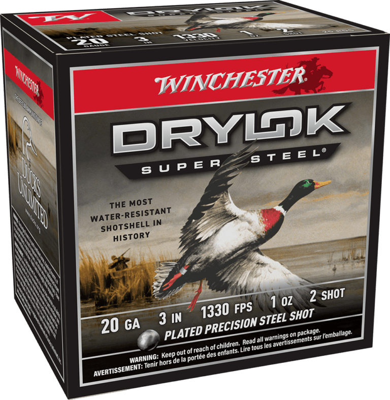 WINCHESTER DRYLK STL MAG 20G 3" 1OZ 25/250