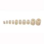 35/38 CALIBER/9MM FELT CLEANING PELLETS 50CT