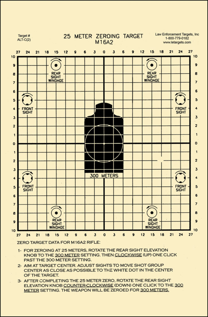 Action Target Sighting Zeroing Center Mass Tagboard Hanging Accessory