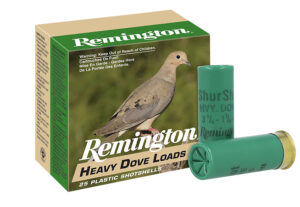 Remington Heavy Dove Loads 12 Gauge 2-3/4 Inch 1-1/8oz Number 8 Shot 25 Round Shotgun Ammunition
