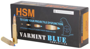 HSM Varmint 223 Remington 55 Grain Sierra BlitzKing Ammunition