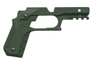 Recover Innovations CC3C03 Compact 1911 Green Polymer Picatinny Grip and Rail System Accessory