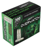 Liberty Ammunition LAOW300962500 OverWatch  300Blackout 96gr Open Cavity Design 20 Per Box/50 Case