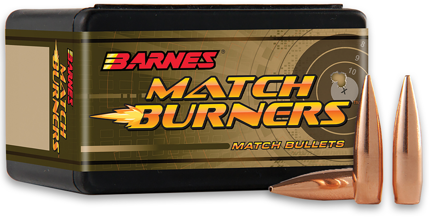 Barnes Bullets 32050 Match Burners 22Cal 77gr Match Burners Boat Tail 100 Per Box/10 Case 1 Barnes Bullets 32050 Match Burners 22Cal 77gr Match Burners Boat Tail 100 Per Box/10 Case