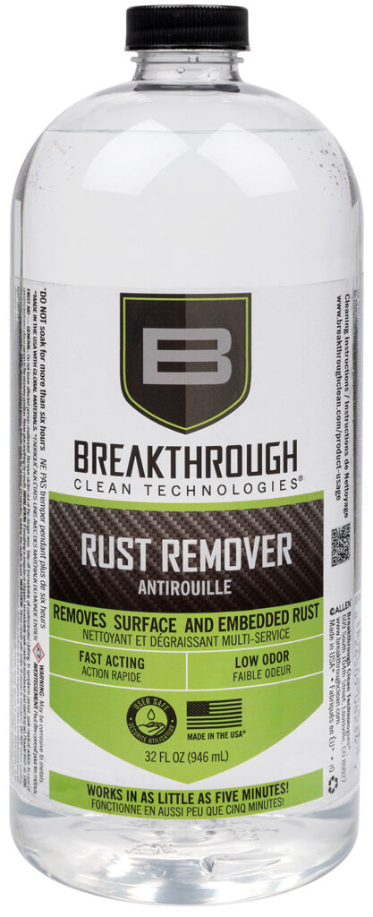 Breakthrough Clean Technologies Rust Remover Solvent 32 Ounce