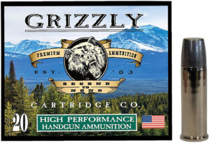 Grizzly Ammo 44 Magnum 320 Grain Gas Check Ammunition