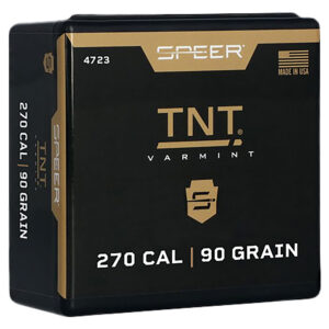 Speer TNT 270 Winchester 90 Grain Jacketed Hollow Point Rifle Ammunition