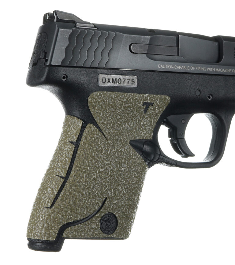 Talon Armament Smith and Wesson M&P Shield Adhesive Grip Textured Moss Rubber